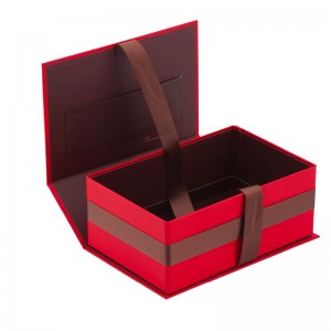 Потребителски магнит сгъваеми хартия плосък пакет кутия луксозни магнитни подарък кутия с магнит затваряне